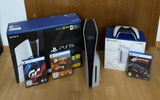 Sony Playstation 5 Digital Edition Slim 825 GB, plus Laufwerk , 3 Spiele , PS5