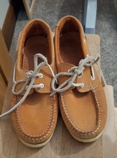 Leather Boater Shoes Size 39/6