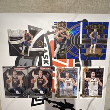 Panini & Topps Nikola Jokic Denver Nuggets Card Lot (8) Prizm/Select/Flagship