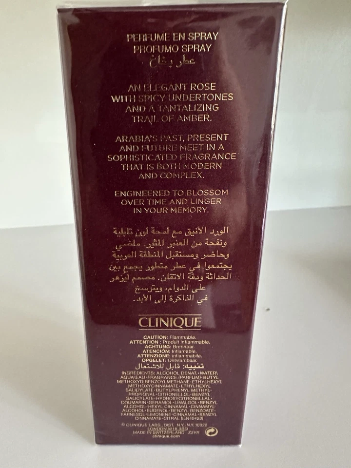 Clinique Beyond Rose Perfume Spray 100ml Nuevo y Precintado Foto 2 de 3
