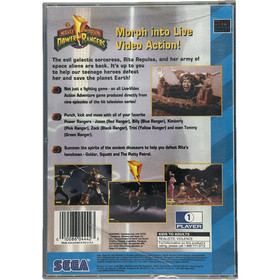 Mighty Morphin Power Rangers Sega CD 1995 CIB w Registration Card