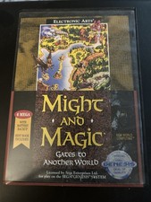 Sega Genesis Might And Magic: Gate To Another World, Box, Manual