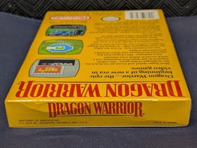 NEW H Seam Sealed Nintendo NES Dragon Warrior S4-5