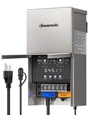 200W Low Voltage Landscape Transformer, 120V to 12V/14V, Photocell Sensor ETL
