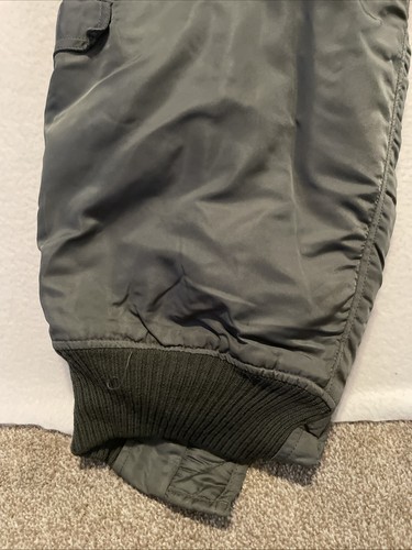 Vintage 60s USAF INTERMEDIATE FLIGHT FLYING TROUSERS PANTS Vietnam A-11D 32x30 - Picture 12 of 19