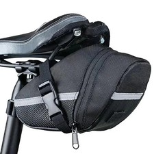 Bike Saddle Bag - Cycling MTB Tail Pack - Waterproof Under Seat Pouch Storage