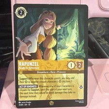 Ravensburger Disney Lorcana Rapunzel Ready for Adventure 3/204 Legendary Amber