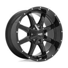 17x9 Moto Metal Mo970 Gloss Black W Milled Lip Wheel 5x55x5.5 -12mm