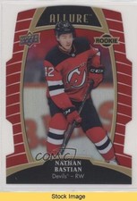 2019-20 Upper Deck Allure Rookies Red Rainbow Nathan Bastian #85 READ 1o7y