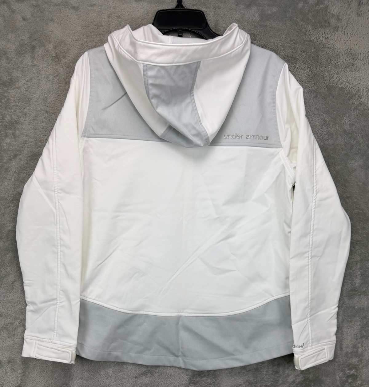 NWT Under Armour Women's Detroit Redwings Storm 1 Jacket Sz L White Full Zip thumbnail 13