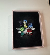 Disney Pixar Inside Out Emotions Enamel Pin Badge Cute Fun Emotional Gift Idea