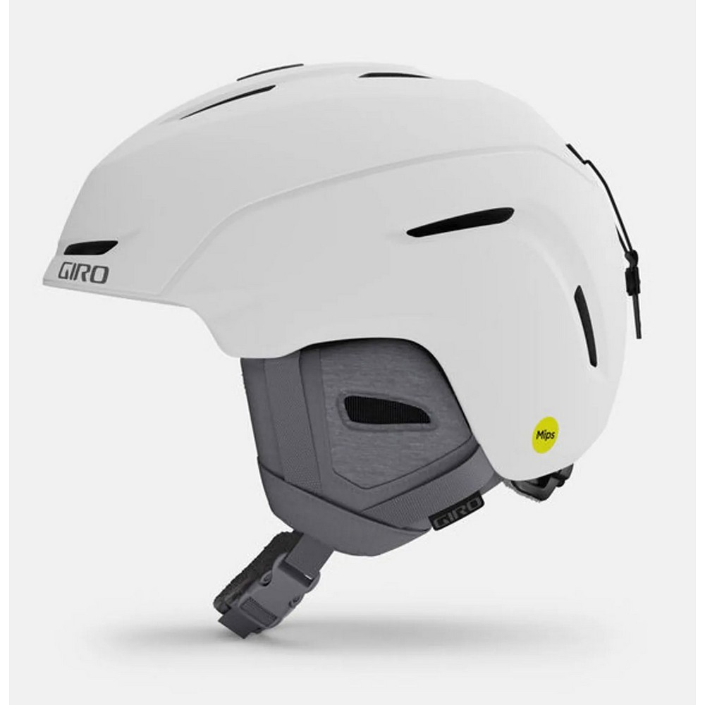 Casco de esquí para nieve blanco mate Giro Neo JR MIPS Youth