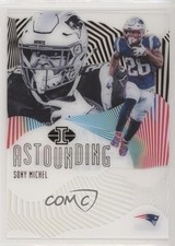 2019 Panini Illusions Astounding Black 12/25 Sony Michel #AST-SM 0c2