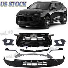 Fit 2023 2024 2025 Chevy Blazer Front Bumper Cover Grille Assembly Kit Complete