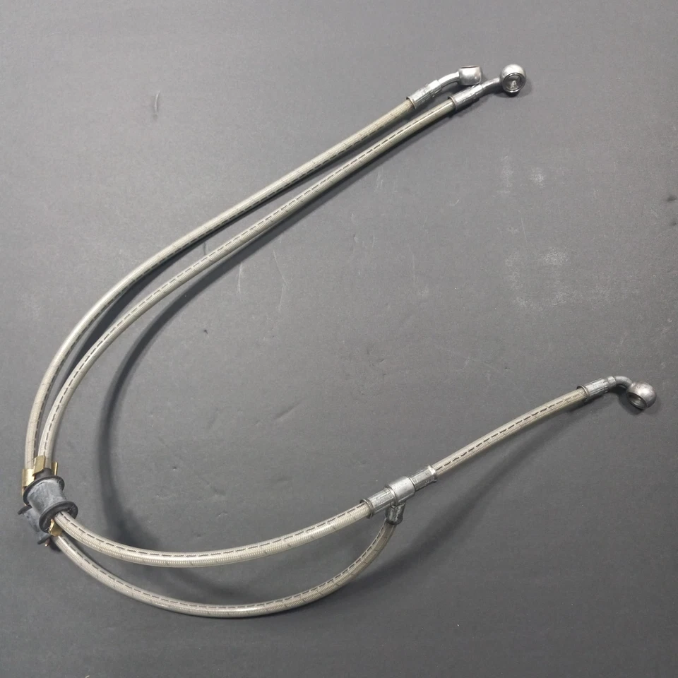 Tubo de manguera de línea de freno delantero Ducati Monster S2R800 S2R 620 695 OEM 61840631A Foto 2 de 4