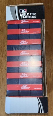 Table Top Stackers Game St Louis Cardinals Exclusive Wild Sports MLB Baseball