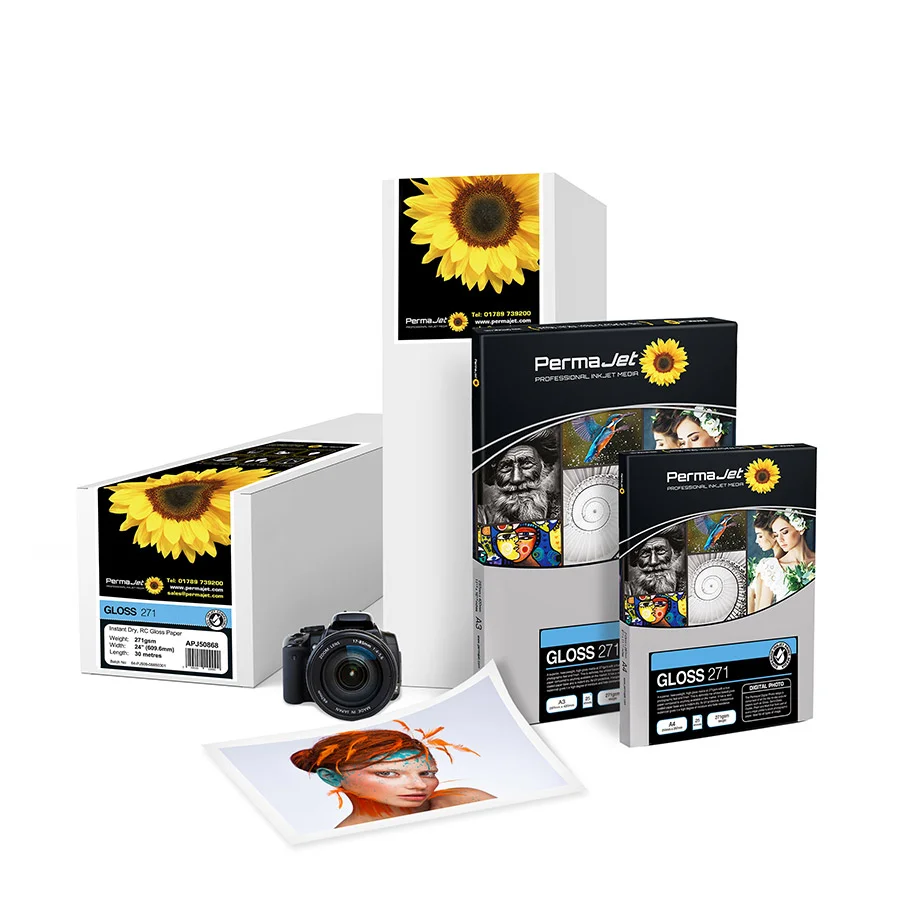 PermaJet Gloss 271 6x4 Photo Paper - 100 Sheets - 50802