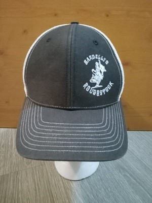 Sardelli's Roughstock Mesh Strapback Hat Cap Bucking Bull Rodeo Cowboy  Trucker