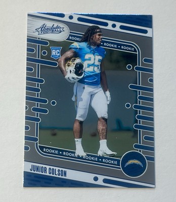 2024 Panini Absolute Junior Colson Blue RC #162 Los Angeles Chargers