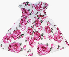 Fest Kleid Mädchen Sommer Baumwolle Schulanfang 2lagig MAYORAL Gr.128 1xgetragen
