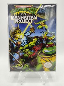 Teenage Mutant Ninja Turtles III: The Manhattan Project (NES, 1992) VGC* READ!!!