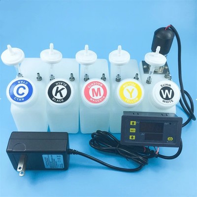 White Ink Ciss System Motor ink tank L1800 printhead L805 Printer tank Stirrer