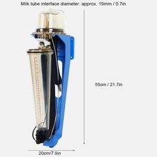 31KG Milk Meter for Herringbone Milking Parlor ,Flow Milking Meter for Cow