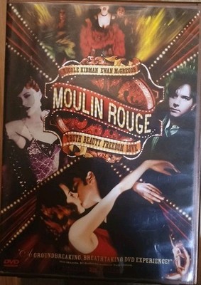 Moulin Rouge (DVD, 2001, 2-Disc Set, English/Spanish Versions) complete USED