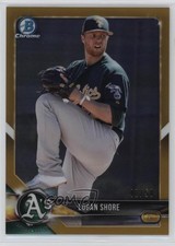2018 Bowman Chrome Prospects Gold Refractor 42/50 Logan Shore #BCP202 0q65