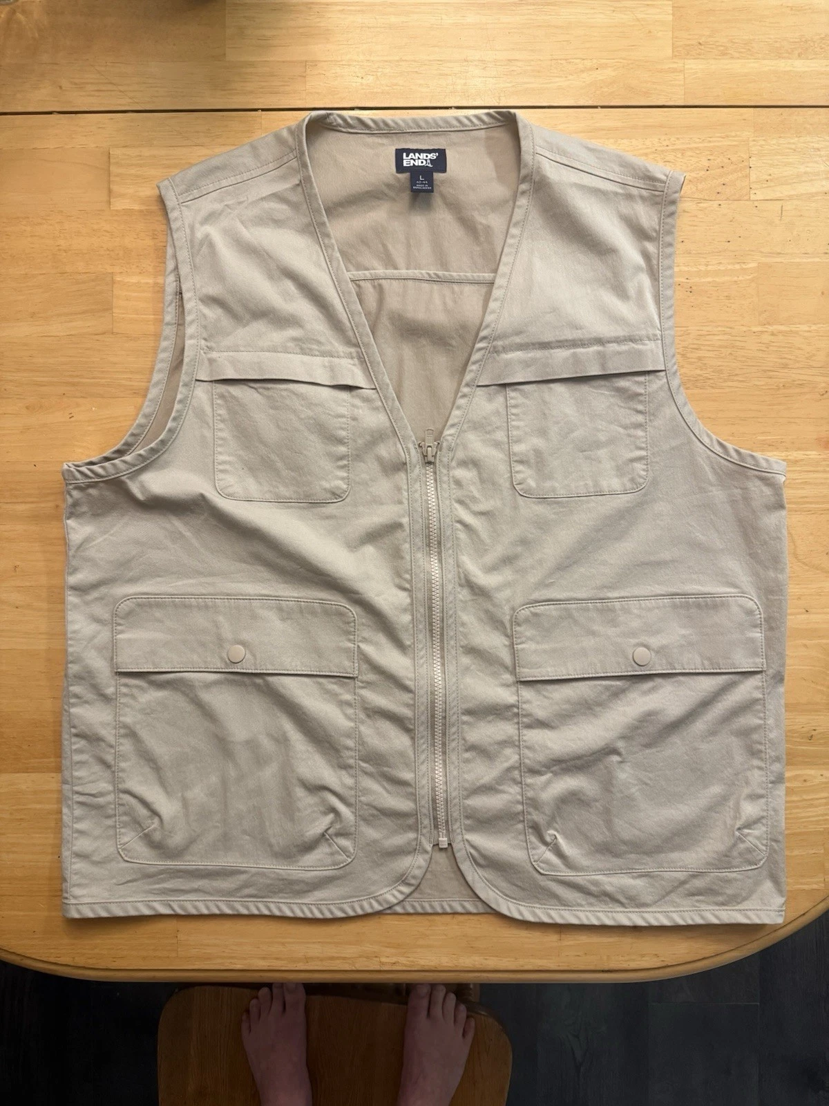 Lands end Men’s tactical vest L 42-44