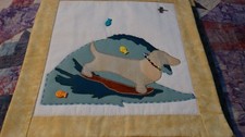 handmade quilted wall hanging