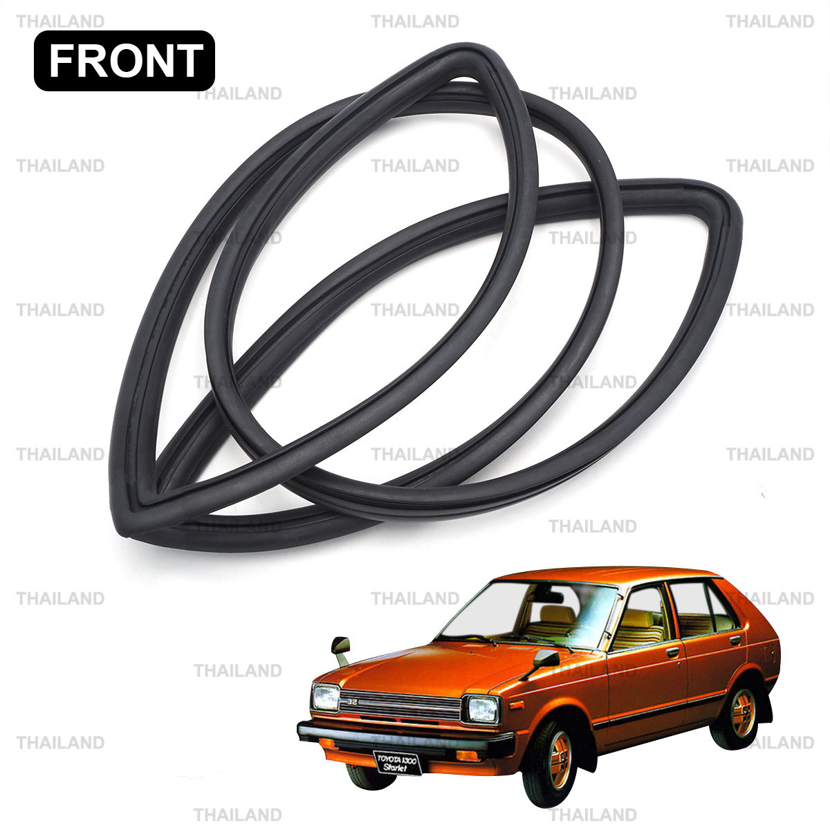For Toyota Starlet KP60 KP61 KP62 1978 1984 Front Windshield