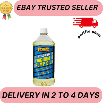 TSI Supercool 33713 46-Viscocity Synthetic Vacuum Pump Oil - 32 oz Universal Fit