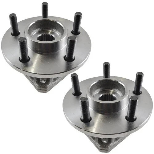 TRQ Front Wheel Hub Bearings Set for 99-01 Jeep Cherokee 99-06 Wrangler BHA53313