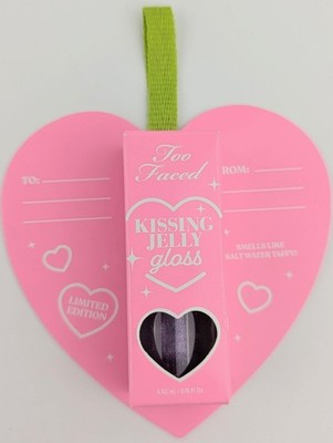 Too Faced Kissing Jelly Lip Gloss Ornament In Sweet Taffy Limited Edition 4.5ml