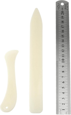 RLECS 2Pcs Bone Folder, Scoring Tool Irregular Bone Paper Folder Lightweight Pap