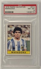 Panini 1979 1980 Calciatori #312 Diego Maradona Argentina Rookie RC Card PSA 8. rookie card picture