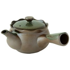 Modern Banko Ware Kyusu 360ml Oribe Green
