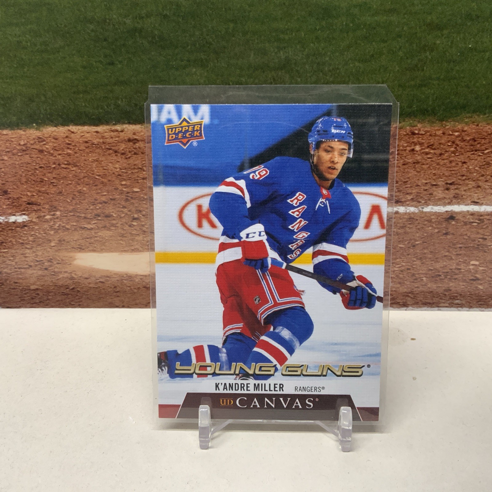 2020-21 Upper Deck Series 2 UD Canvas Young Guns K'Andre Miller Rookie #C235