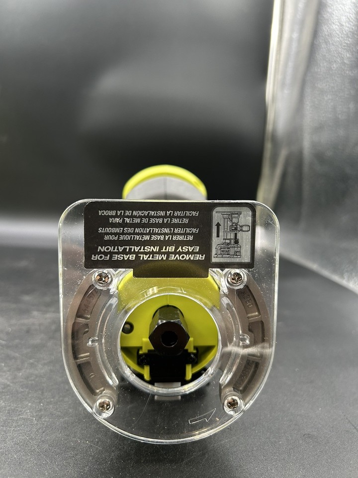 RYOBI ONE+ 18V Cordless Compact Fixed Base Router (Tool Only) PCL424B ...