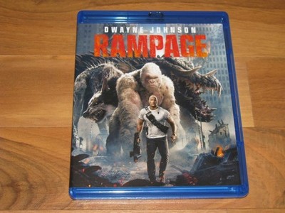 Rampage (Blu-ray, 2018, 1-Disc Set, No Digital Copy)