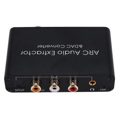 Audio Converter  Audio Extractor -Kompatibel Optisch SPDIF Koaxial zu A6512