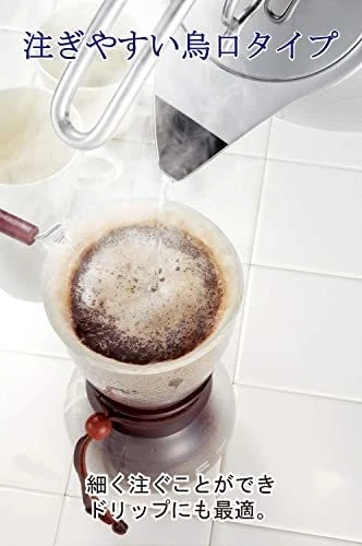 Hervidor de agua Miyazaki Seisakusho GEO 2,5 L acero inoxidable Japón IH compatible con gas Foto 2 de 4