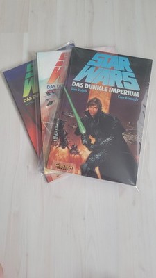 Star Wars Das Dunkle Imperium 1-3 komplett Carlsen 1994 Z1-2
