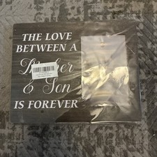 Mother Son Picture Frame Sweet Quote 4x6 Photo