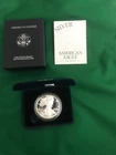 1998 P Silver American Eagle One Ounce Proof Silver Bullion Coin w/ COA & OGP