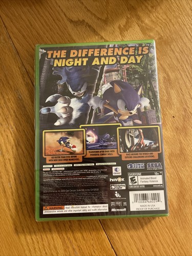 Sonic Unleashed (Microsoft Xbox 360) Platinum Hits Brand New Factory Sealed - Picture 2 of 4