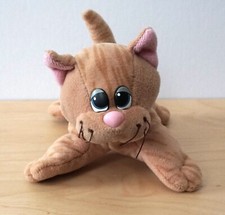 Vintage Tonka Tan Pound Purries Cat Small Stuffed Plush Animal