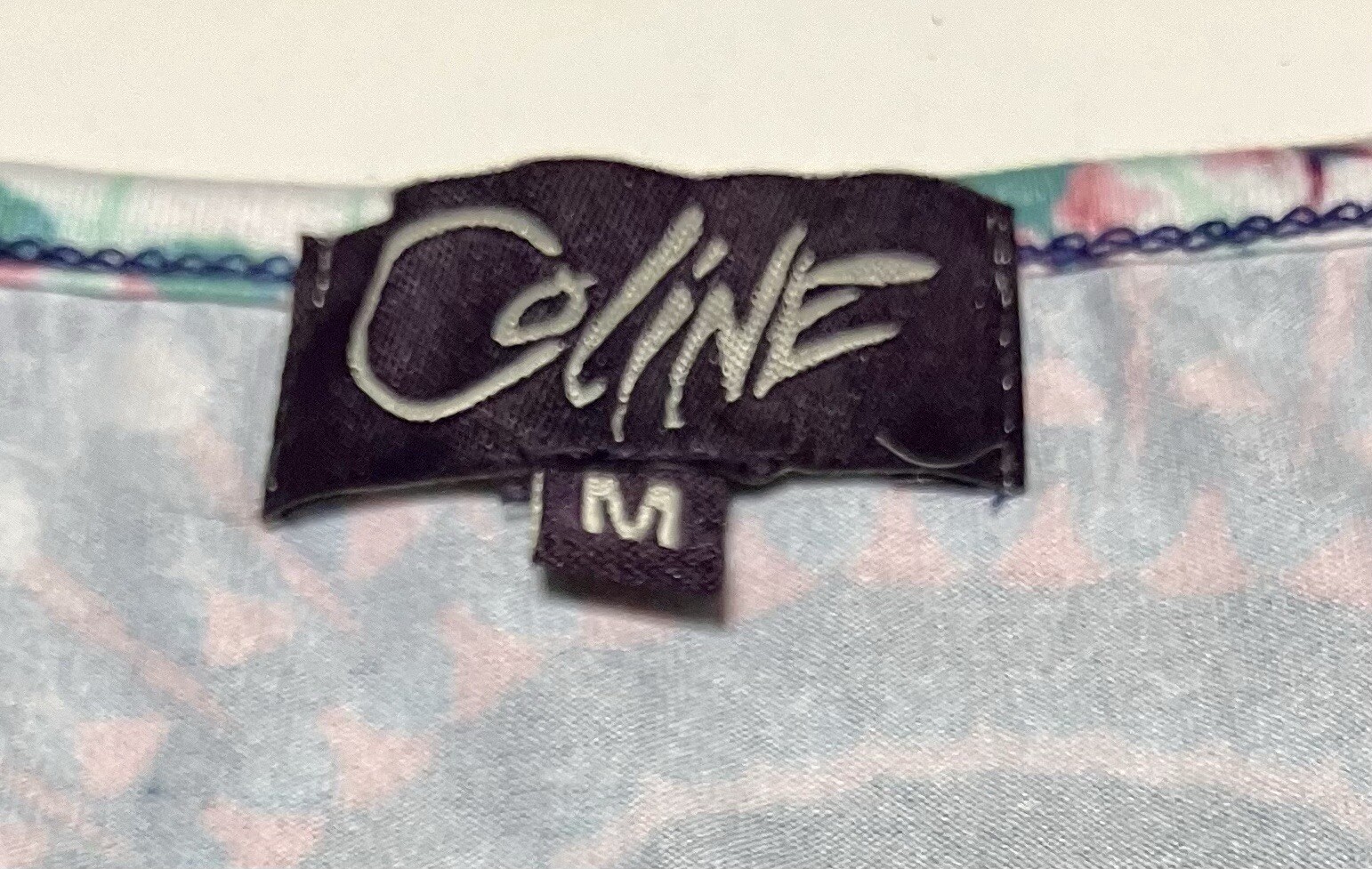 Coline Multicolored Circular Geometric Pattern Sl… - image 2