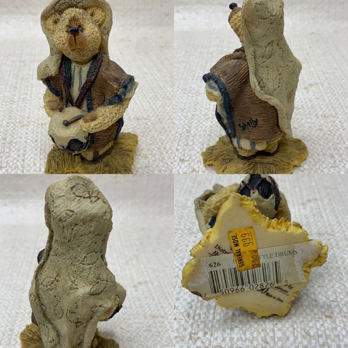 VINTAGE Shelly Bears Co Figurine LOT 7 Josh, Hiking, towboy, Halloween, Drummer - Picture 10 of 19